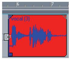 CAKEWALK SONAR 8 - Déplacer des données en même temps que le bord d'un clip - 1