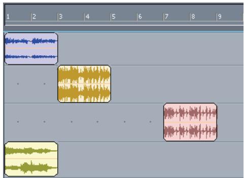 CAKEWALK SONAR 8 - Glisser-déplacer un clip groove vers un projet - 1