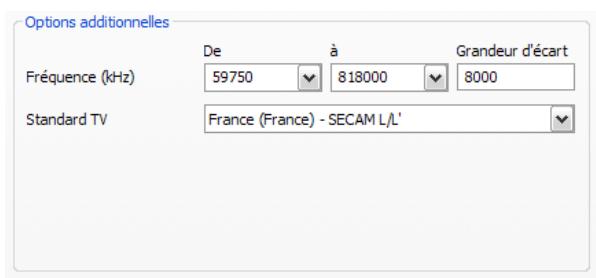 ELGATO THC - Mode analyse : analyse par bande de fréquences / balayage d'une fréquence - 1