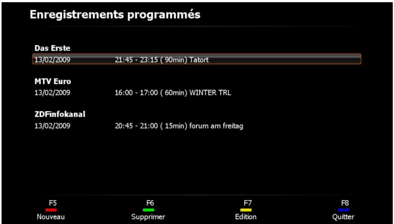 ELGATO THC - Enregistrement programme - Programmation manuelle - 2