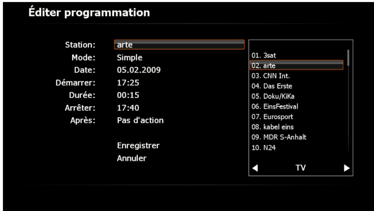 ELGATO THC - Enregistrement programme - Programmation manuelle - 3