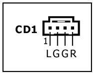 ABIT FATAL1TY F-I90HD - Internal Audio Connector - 2