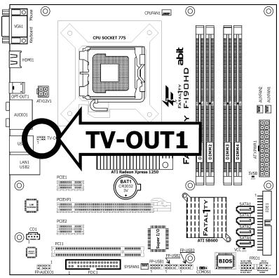 ABIT FATAL1TY F-I90HD - TV-OUT Header - 1