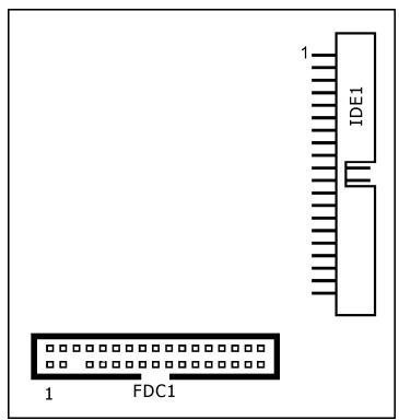 ABIT FATAL1TY F-I90HD - Floppy and IDE Disk Drive Connectors - 2