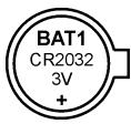 ABIT FATAL1TY F-I90HD - CMOS Backup Battery: - 2