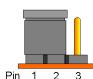 ABIT IB9 - Le cavalier d'effacement de la CMOS - 1