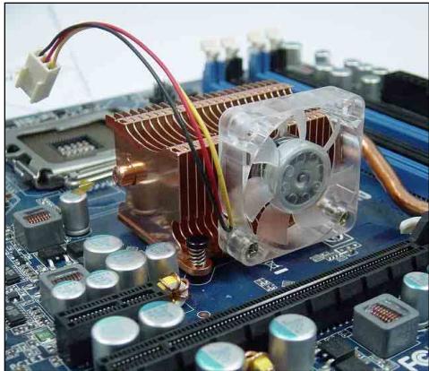 ABIT IN9 32X-MAX - To attach an additional chipset cooling fan for model "IN9 32X": - 1