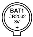 ABIT IN9 32X-MAX - CMOS Backup Battery: - 2