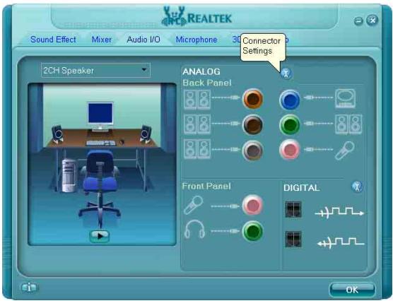 ABIT IN9 32X-MAX - Driver Configuration for AC'97 audio connection: - 2
