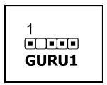 ABIT IN9 32X-MAX - Guru Panel Connection Header - 2
