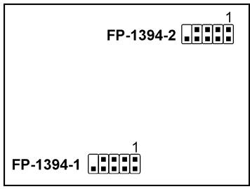 ABIT IN9 32X-MAX - Additional IEEE1394 Port Header - 2