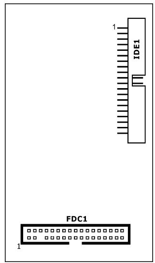ABIT IP35 - Floppy and IDE Disk Drive Connectors - 2