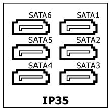 ABIT IP35 - Serial ATA Connectors - 2