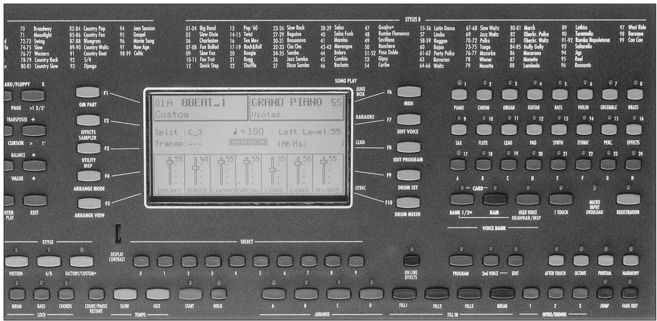 KETRON X1 - Commandes du volume - 2