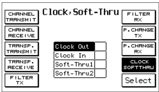 KETRON X4 - Pour acceder au menu Midi de l'affichage principal appuyez sur F 6 - MIDI. - 6