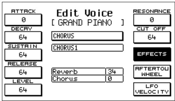 KETRON X4 - Pour programmer une User Voice: - 2
