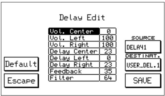 KETRON X4 - DELAY: - 1