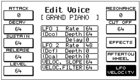 KETRON X8 - Pour programmer une User Voice: - 4