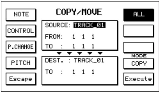 KETRON X8 - OPERATIONS sur événements (champs RESULT): - 2