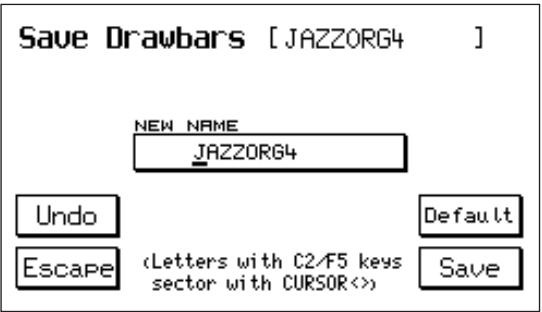 KETRON X8 - Pour sauvegarder la User Voice modifiée: - 3