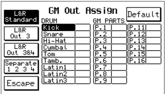 KETRON X8 - Keyboard Out Assign - 2