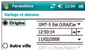 TRIMBLE NOMAD 900G - Réglage de la date et du fuseau horaire - 1