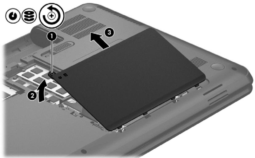 COMPAQ CQ58-D31SF - Remplacement d'un disque dur - 4