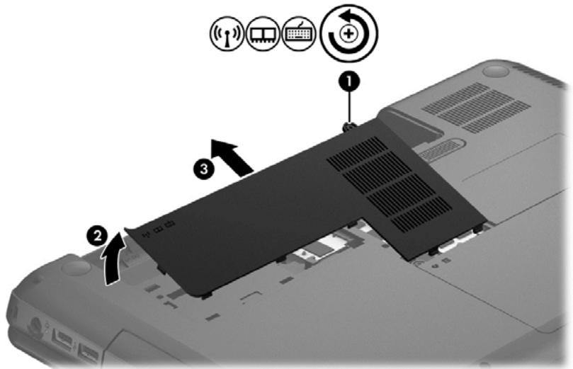 COMPAQ CQ58-D31SF - Remplacement d'un disque dur - 3