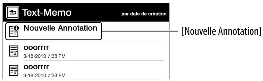 COMPAQ PRS-350 - Création d'annotations textuelles - 1