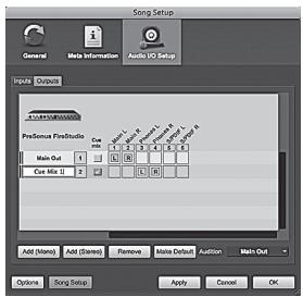 PRESONUS FIRESTUDIO MOBILE - Creation d'un mixage de回头 (Cue Mix) - 2