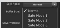 PRESONUS STUDIOLIVE 16.4.2 - Sélecteur de taille de mémoire tampon (PC uniquement) - 2