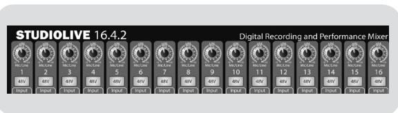 PRESONUS STUDIOLIVE 16.4.2 - Procedure de réglage des niveaux - 1