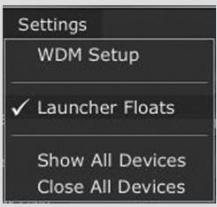 PRESONUS STUDIOLIVE 16.4.2 - Menu Settings (Réglages) - 1