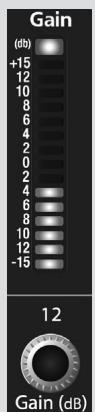 PRESONUS STUDIOLIVE 16.4.2 - Commande de gain de la bande Low Mid - 1