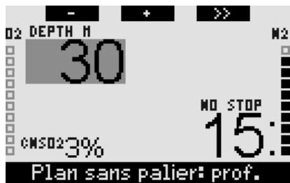 UWATEC GALILEO SOL - Planifier une plongée sans palier - 1