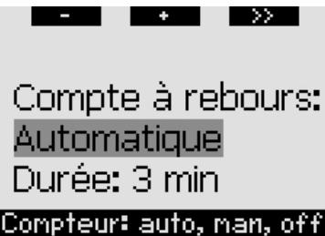 UWATEC GALILEO SOL - Description du menu principal - 4