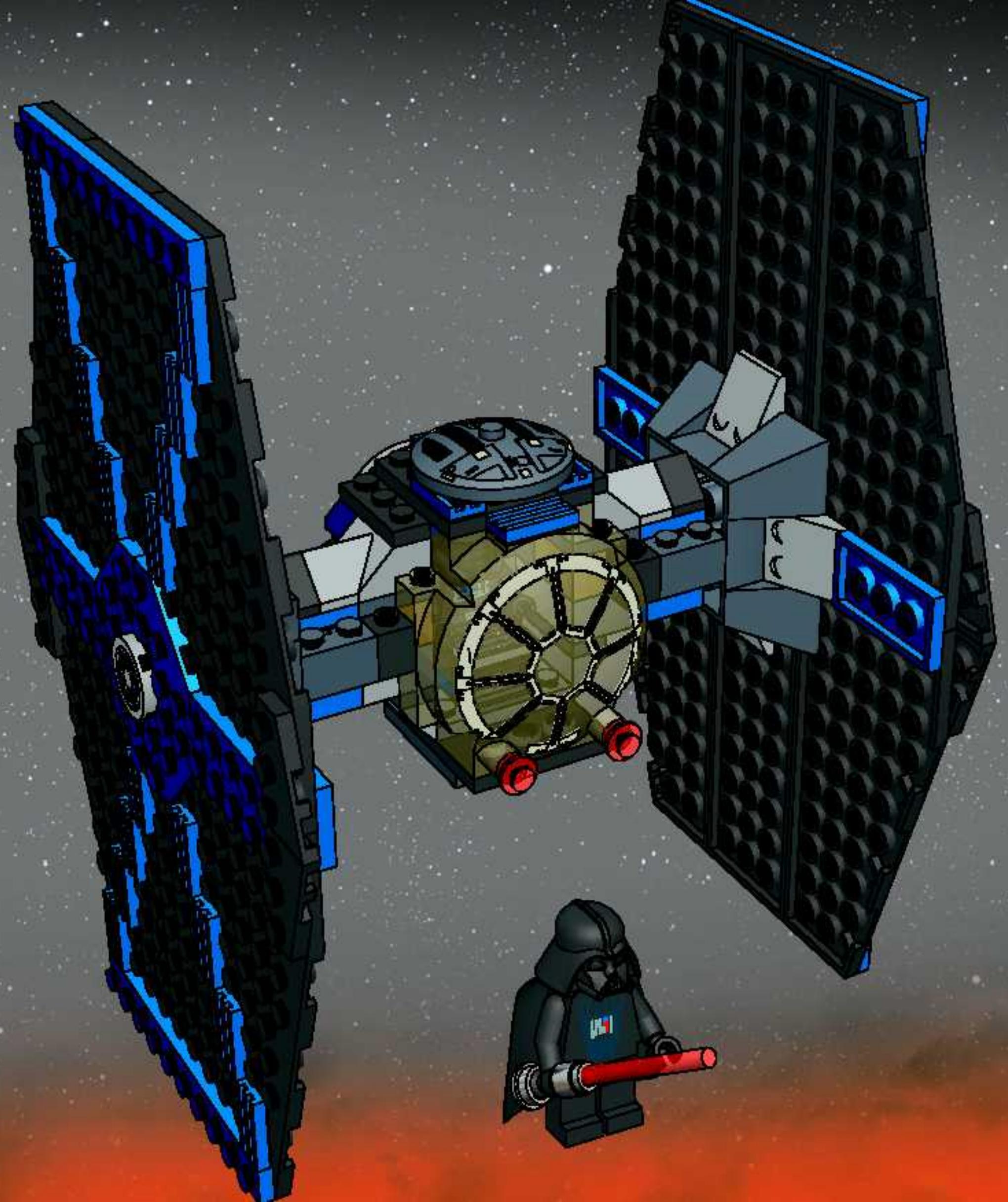LEGO 7263 - STAR WARS - TIE FIGHTER - 38