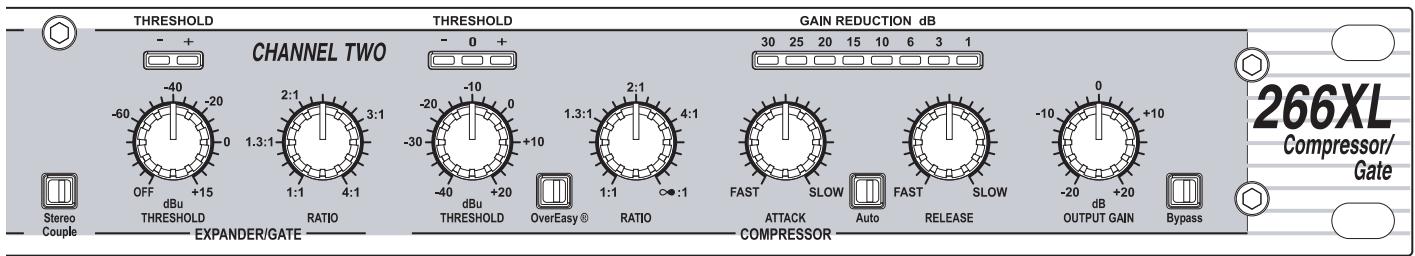 DBX 266XL COMPRESSOR / GATE - SUPPORT TECHNIQUE ET APRÉS-VENTE - 1