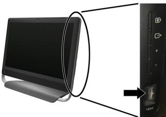 HP PAVILION 20-B120EF (D2M53EA) - Utilisation du contrôle de Port HDMI (sur certains modèles uniquement) - 1