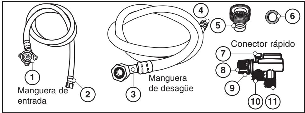DANBY DDW497W - Surtidores de detergente - 1