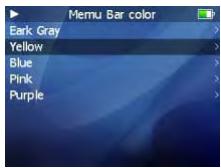 NEONUMERIC NM6 - Menu Couleur Barre - 1