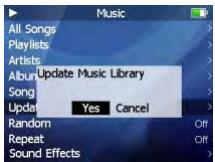 NEONUMERIC NM6 - Mettre à jour le répertoire de musique - 3