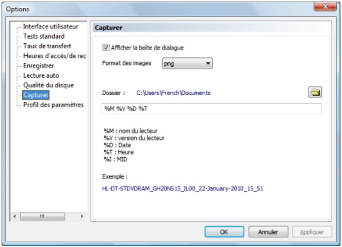 NERO DISCSPEED - Option de l'arborescence Capture - 1