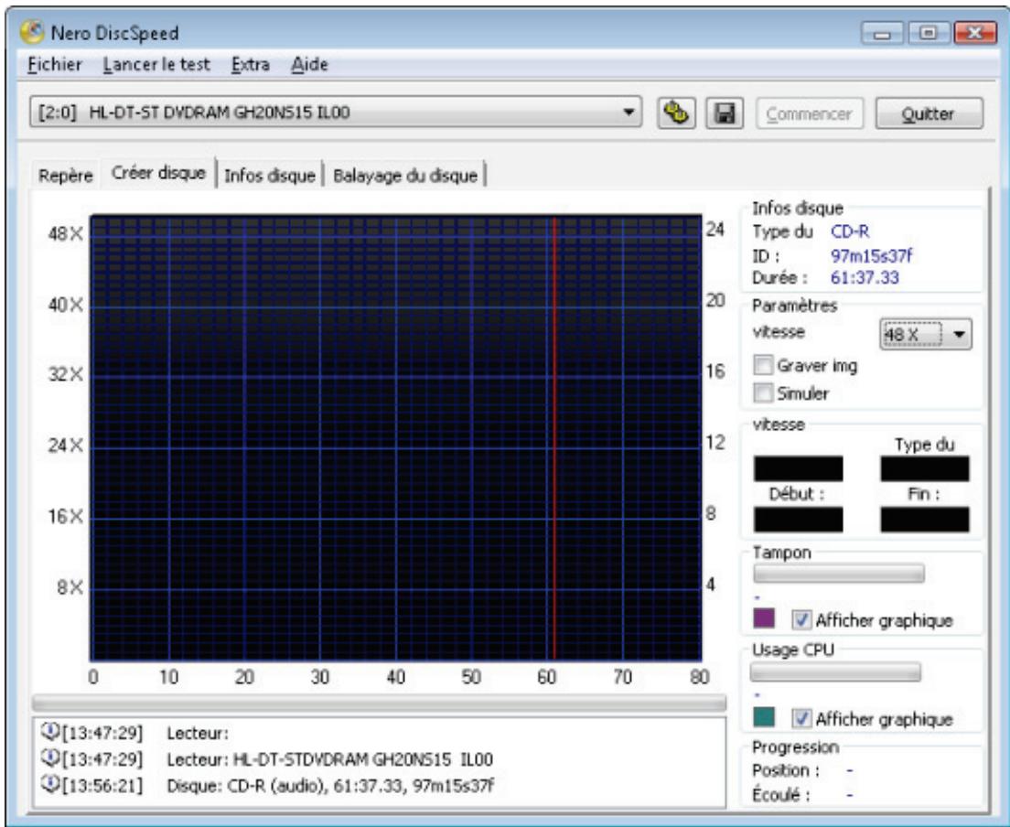 NERO DISCSPEED - Créer un disque de données (version avancée) - 1