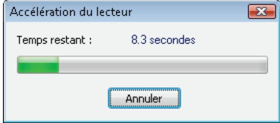 NERO DISCSPEED - Exécution d'un test standard individuel - 2