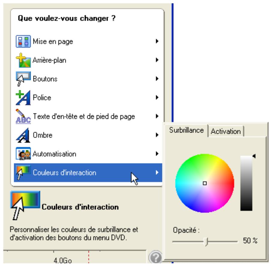 NERO VISION EXPRESS 3 - Etape 2 - Image et couleur de fond : - 10