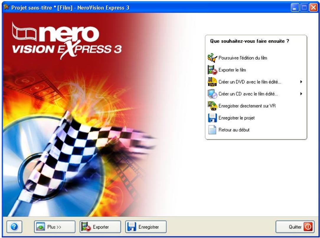 NERO VISION EXPRESS 3 - Détermination du repertoire cible - 4