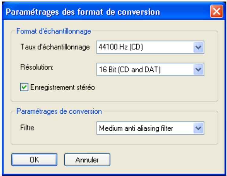NERO WAVE EDITOR 2 - Convertir un fichier audio - 2