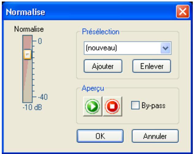 NERO WAVE EDITOR 2 - Normalisation - 2