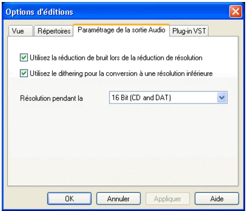 NERO WAVE EDITOR 2 - Sortie audio - 1